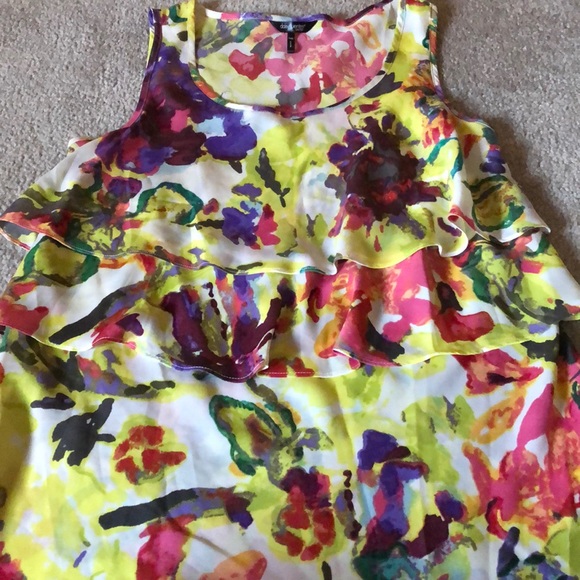 Daisy Fuentes top, size xsmall petite - Picture 4 of 4